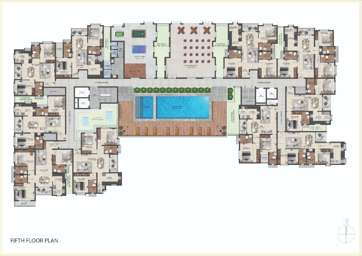 FIFTH FLOOR PLAN